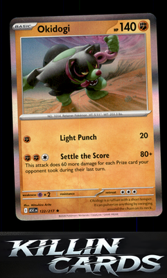 Okidogi 122/217 Pokemon Rare ME: Ascended Heroes Card NM