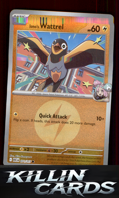 Reverse Holofoil Iono's Wattrel - 071/217 (Energy Symbol Pattern) 071/217 Pokemo