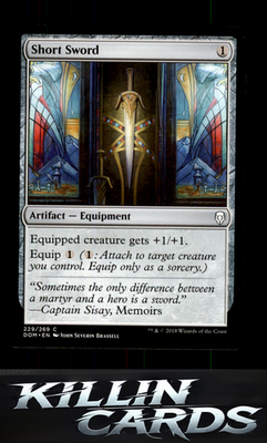 Short Sword 229 Magic C Dominaria Card NM