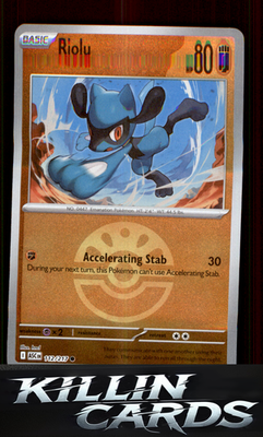 Reverse Holofoil Riolu (Friend Ball) 112/217 Pokemon Common ME: Ascended Heroes