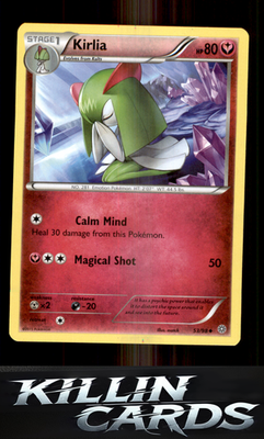 Kirlia 53/98 Pokemon Uncommon XY - Ancient Origins Card NM
