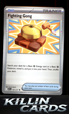 Fighting Gong 187/217 Pokemon Uncommon ME: Ascended Heroes Card NM