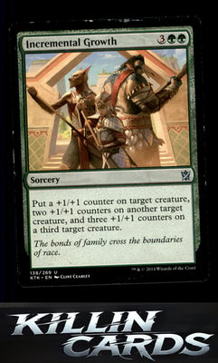 Incremental Growth 138 Magic U Khans of Tarkir Card NM
