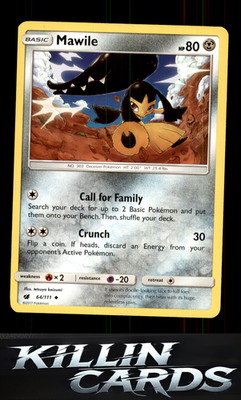 Mawile 64/111 Pokemon Uncommon SM - Crimson Invasion Card NM