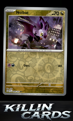 Reverse Holofoil Noibat - 068/091 068/091 Pokemon Common SV: Paldean Fates Card