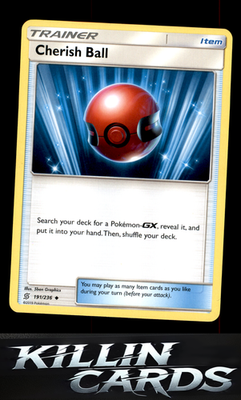 Cherish Ball 191/236 Pokemon Uncommon SM - Unified Minds Card LP