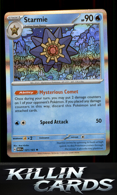 Starmie 121/165 Pokemon Rare SV: Scarlet & Violet 151 Card NM