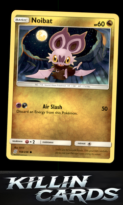 Noibat 158/236 Pokemon Common SM - Unified Minds Card NM