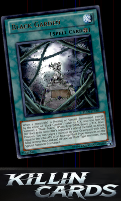 Black Garden TU06-EN009 YuGiOh Rare Turbo Pack: Booster Six Card NM