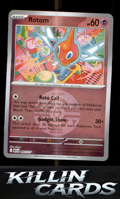 Reverse Holofoil Rotom (Dusk Ball) 092/217 Pokemon Common ME: Ascended Heroes Ca