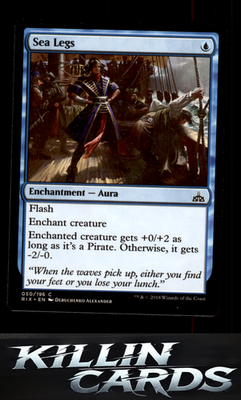 Sea Legs 50 Magic C Rivals of Ixalan Card NM
