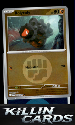 Reverse Holofoil Rolycoly (Energy Symbol Pattern) 118/217 Pokemon Common ME: Asc