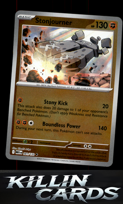 Reverse Holofoil Stonjourner 081/132 Pokemon Uncommon ME01: Mega Evolution Card