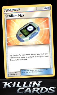 Stadium Nav 208/236 Pokemon Uncommon SM - Unified Minds Card NM