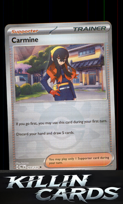 Carmine (Poke Ball Pattern) 103/131 Pokemon Uncommon SV: Prismatic Evolutions Ca