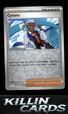Reverse Holofoil Cyrano - 170/191 170/191 Pokemon Uncommon SV08: Surging Sparks