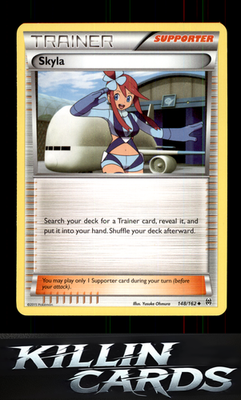 Skyla 148/162 Pokemon Uncommon XY - BREAKthrough Card LP