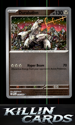 Reverse Holofoil Duraludon 074/094 Pokemon Common ME02: Phantasmal Flames Card N