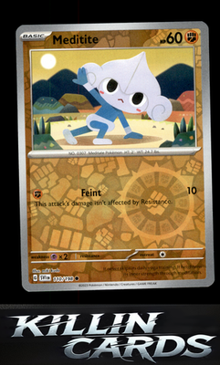 Reverse Holofoil Meditite - 110/198 110/198 Pokemon Common SV01: Scarlet & Viole