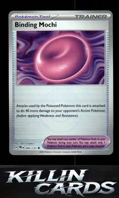 Binding Mochi 095/131 Pokemon Uncommon SV: Prismatic Evolutions Card NM