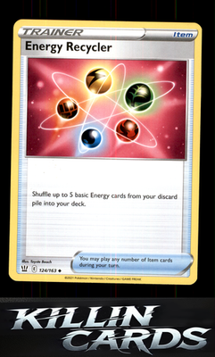 Energy Recycler 124/163 Pokemon Uncommon SWSH05: Battle Styles Card NM