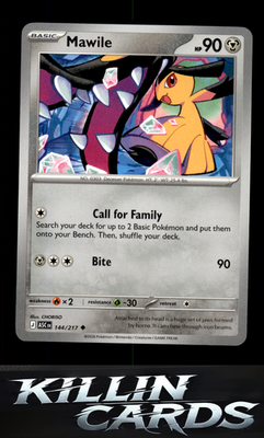 Mawile - 144/217 144/217 Pokemon Uncommon ME: Ascended Heroes Card NM