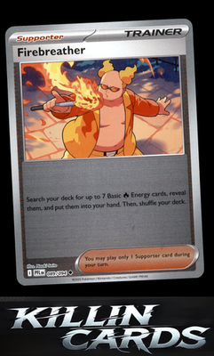 Reverse Holofoil Firebreather - 089/094 089/094 Pokemon Uncommon ME02: Phantasma