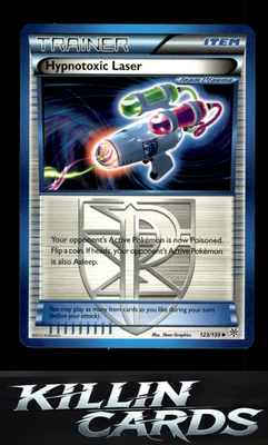 Hypnotoxic Laser (Team Plasma) 123/135 Pokemon Uncommon Plasma Storm Card LP
