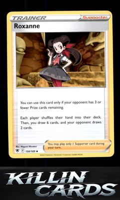 Roxanne 150/189 Pokemon Uncommon SWSH10: Astral Radiance Card NM