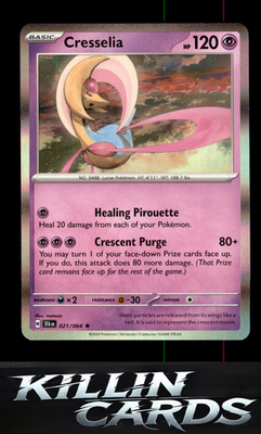 Cresselia - 021/064 021/064 Pokemon Rare SV: Shrouded Fable Card NM