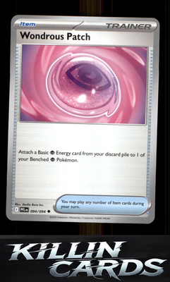 Wondrous Patch 094/094 Pokemon Uncommon ME02: Phantasmal Flames Card NM