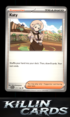 Katy - 177/198 177/198 Pokemon Uncommon SV01: Scarlet & Violet Base Set Card NM