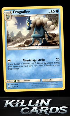Frogadier 52/214 Pokemon Uncommon SM - Unbroken Bonds Card NM