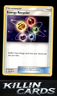 Energy Recycler 123/145 Pokemon Uncommon SM - Guardians Rising Card LP