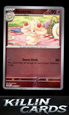 Reverse Holofoil Alcremie 044/094 Pokemon Uncommon ME02: Phantasmal Flames Card
