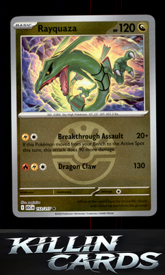 Rayquaza (Friend Ball) 153/217 Pokemon Rare ME: Ascended Heroes Card NM