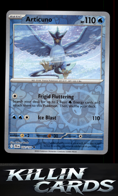 Reverse Holofoil Articuno - 032/159 032/159 Pokemon Uncommon SV09: Journey Toget