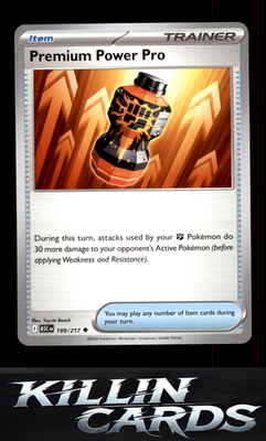 Premium Power Pro 199/217 Pokemon Uncommon ME: Ascended Heroes Card NM