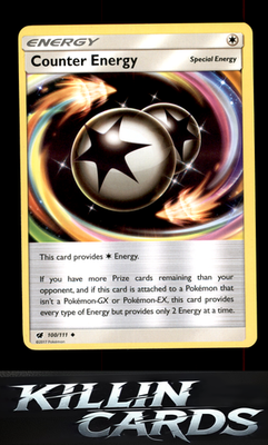 Counter Energy 100/111 Pokemon Uncommon SM - Crimson Invasion Card LP