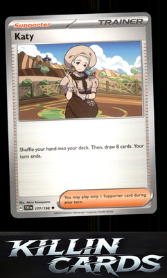 Katy - 177/198 177/198 Pokemon Uncommon SV01: Scarlet & Violet Base Set Card NM