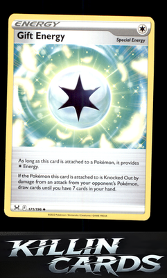 Gift Energy 171/196 Pokemon Uncommon SWSH11: Lost Origin Card NM