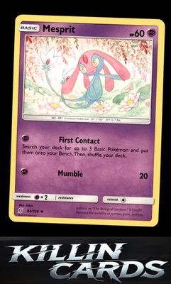 Mesprit 84/236 Pokemon Uncommon SM - Unified Minds Card LP