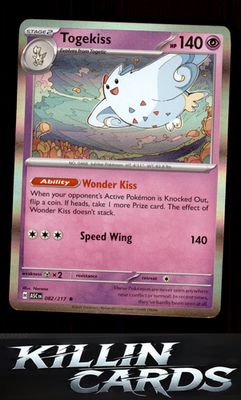 Togekiss - 082/217 082/217 Pokemon Rare ME: Ascended Heroes Card NM