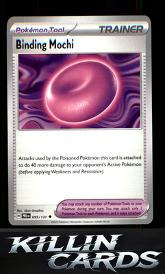 Binding Mochi 095/131 Pokemon Uncommon SV: Prismatic Evolutions Card NM