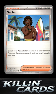 Surfer - 200/217 200/217 Pokemon Common ME: Ascended Heroes Card NM