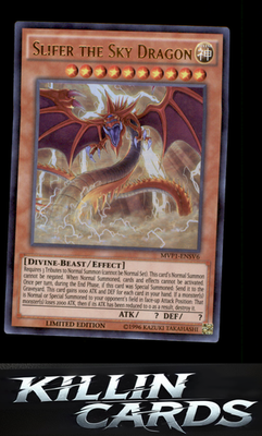 1st Edition Slifer the Sky Dragon (UR) MVP1-ENSV6 YuGiOh Ultra Rare The Dark Sid