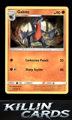 Gabite 113/236 Pokemon Uncommon SM - Unified Minds Card LP
