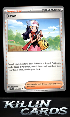 Dawn 087/094 Pokemon Uncommon ME02: Phantasmal Flames Card NM
