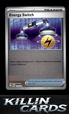 Reverse Holofoil Energy Switch 115/132 Pokemon Common ME01: Mega Evolution Card