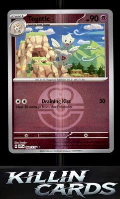 Reverse Holofoil Togetic (Love Ball) 081/217 Pokemon Common ME: Ascended Heroes